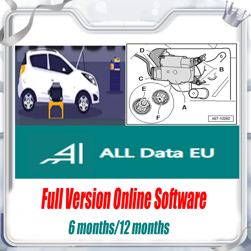 Workshop Tools Online - Alldata EU-Reparatur Neueste Vollversion Online-Kontosoftware Alle