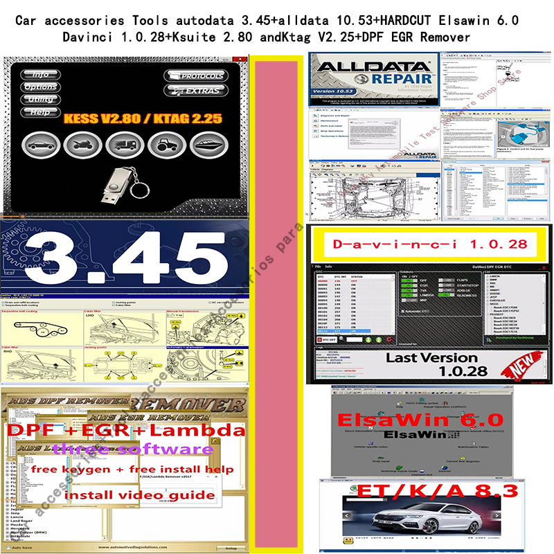 Workshop Tools Online - Alldata Online Auto-Reparatursoftware Kfz-Werkzeuge Autodata 3.45