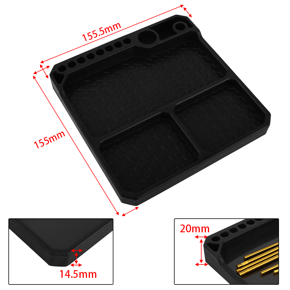 Magnetische Silikon-Teileablag – Magnetic Parts Tray Bewertung und Preis