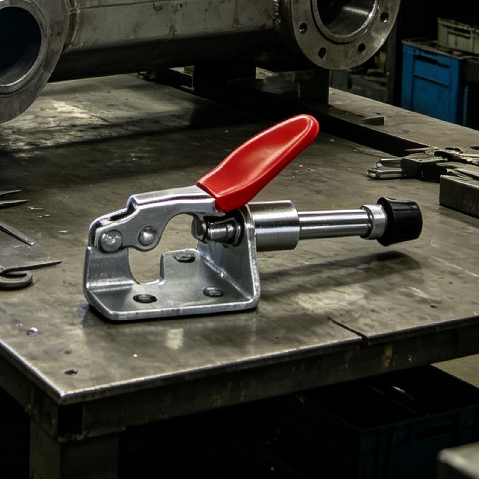 Horizontale Kniehebelklemme mi – Tools For Metal Workshop Bewertung und Preis