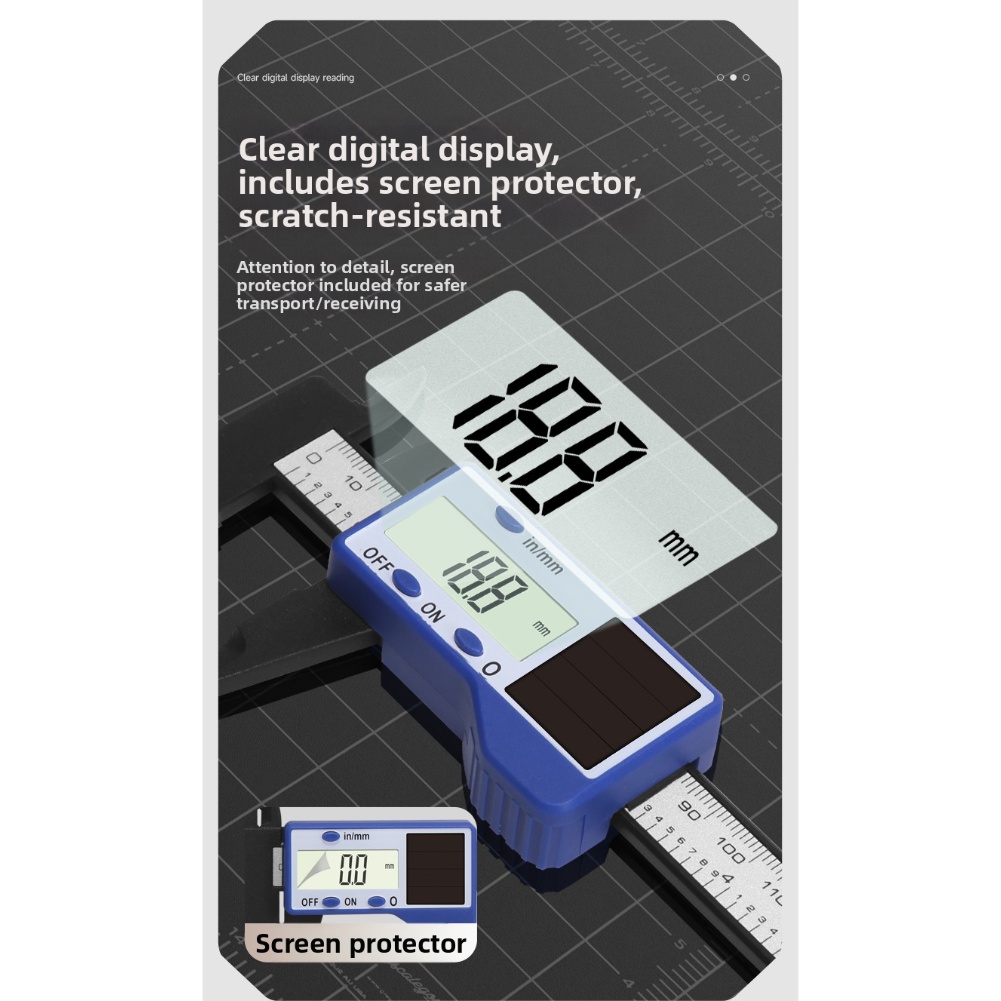 1 Stück solarbetriebener digit – Workshop Layout Tools Bewertung und Preis