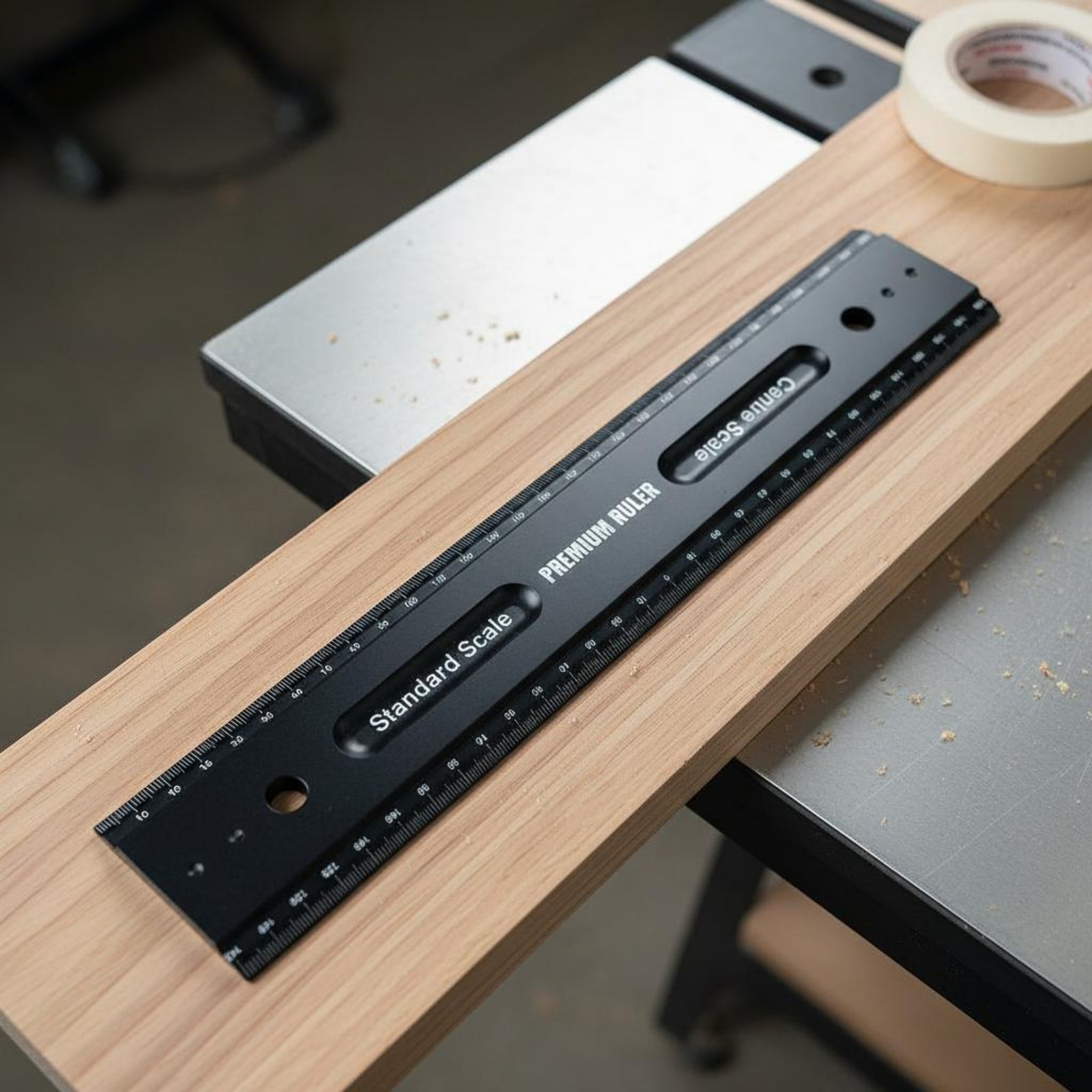 Lineal aus Aluminiumlegierung, – Workshop Layout Tools Bewertung und Preis