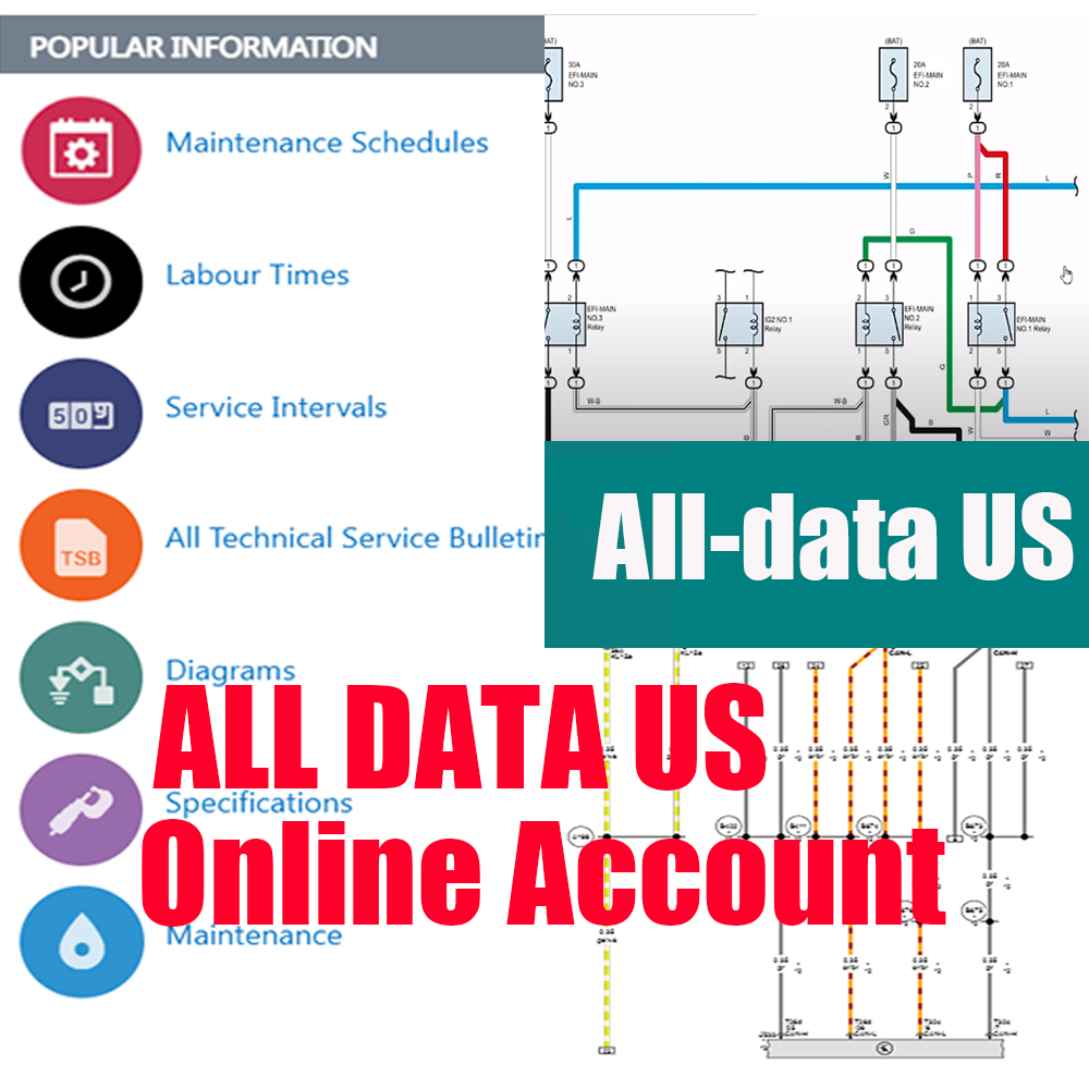 2026 Online-Konto Alldata US A – Workshop Tools Online Bewertung und Preis