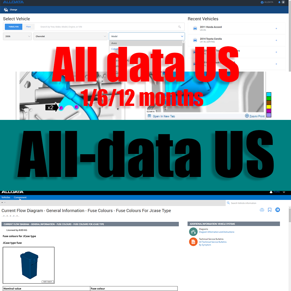 2026 Alldata US Vollversion On – Workshop Tools Online Bewertung und Preis