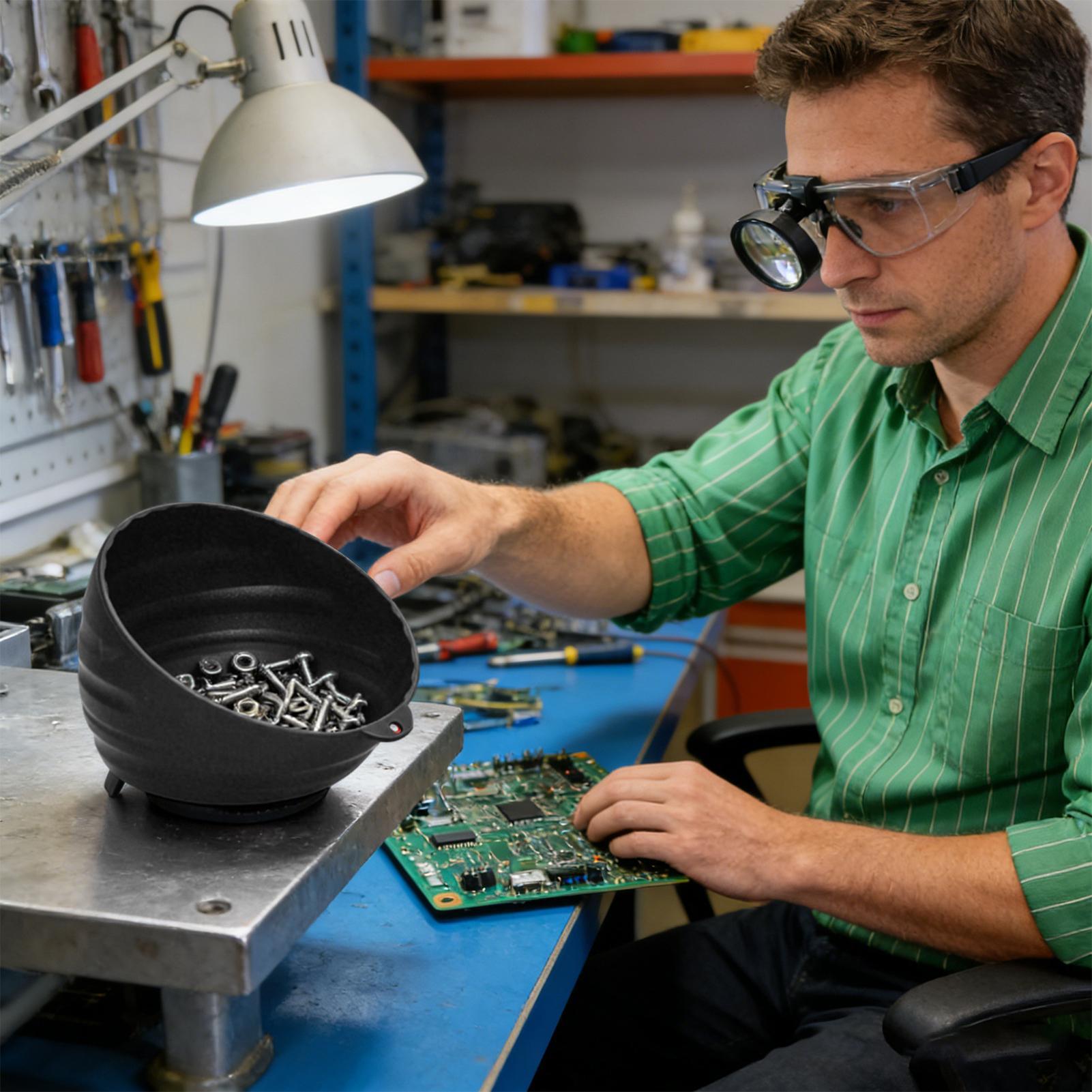 Schüssel mit magnetischen Teil – Magnetic Parts Tray Bewertung und Preis