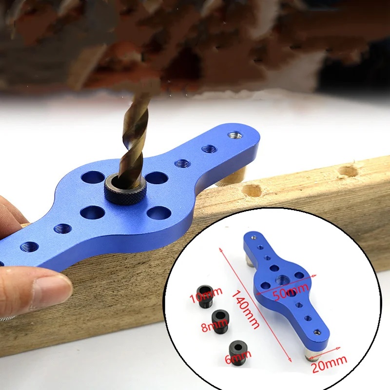 6/8/10mm Legierungs-Vertikalbo – Dowel Jig Kit Bewertung und Preis